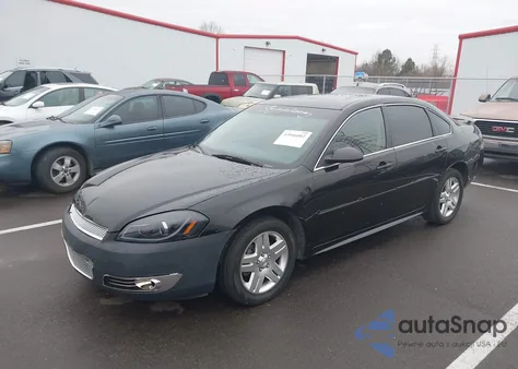 2013 Chevrolet Impala Lt из США, поврежденный, VIN 2G1WG5E37D1182465